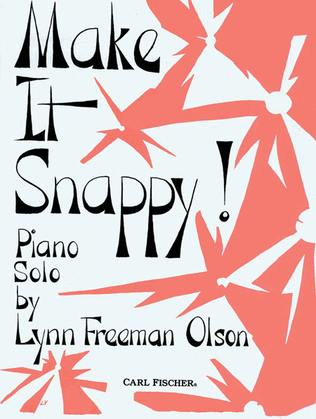Book cover for Make It Snappy!