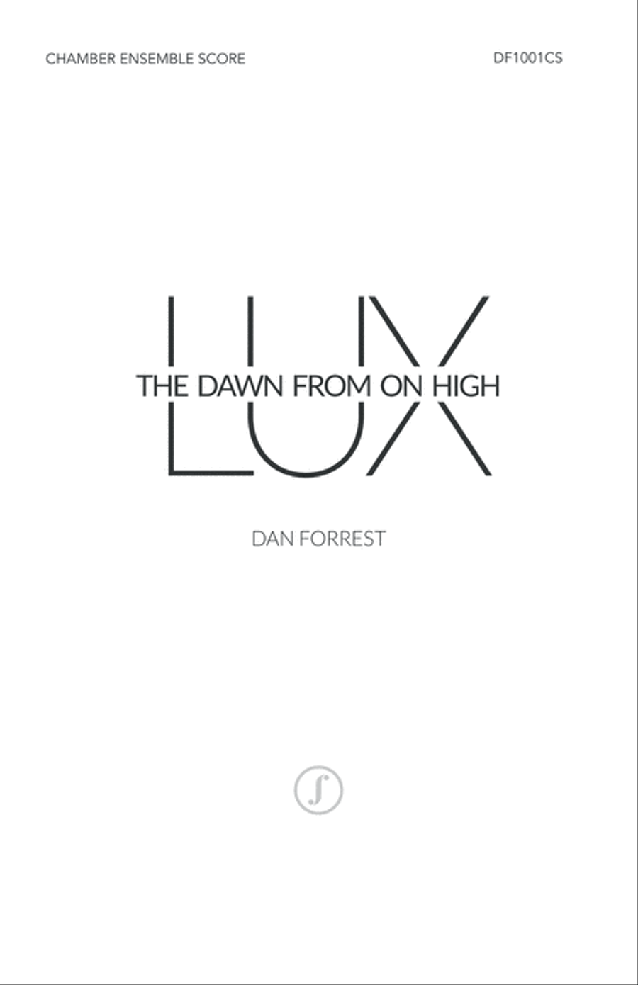 LUX Full Score (Chamber Ensemble Version) Score scores gallery preview page 2