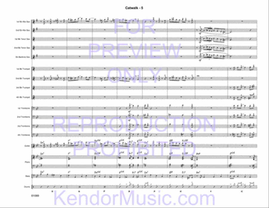 Catwalk Jazz Ensemble scores gallery preview page 7