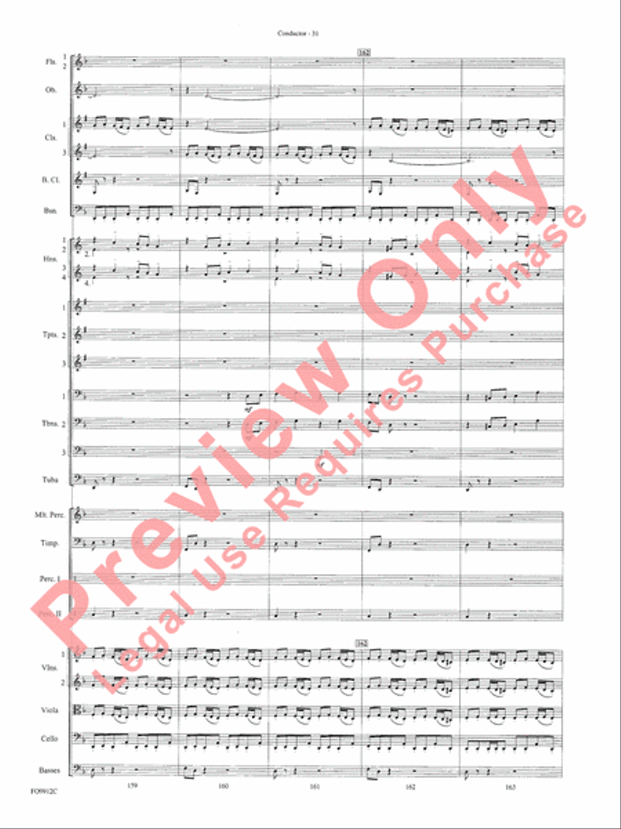 Selections from Star Wars: Episode I The Phantom Menace Full Orchestra scores gallery preview page 33