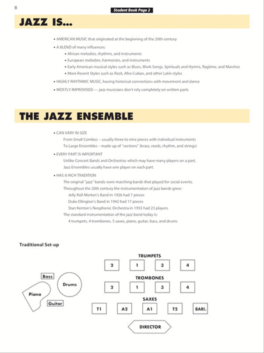 Essential Elements for Jazz Ensemble – Conductor Jazz Ensemble scores gallery preview page 3