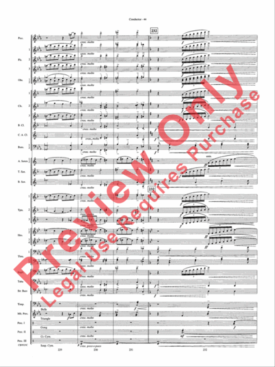 The Wizard of Oz Concert Band scores gallery preview page 47