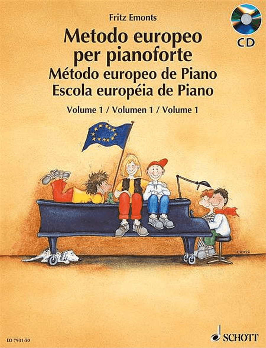 The European Piano Method – Volume 1 Piano Method scores gallery preview page 1