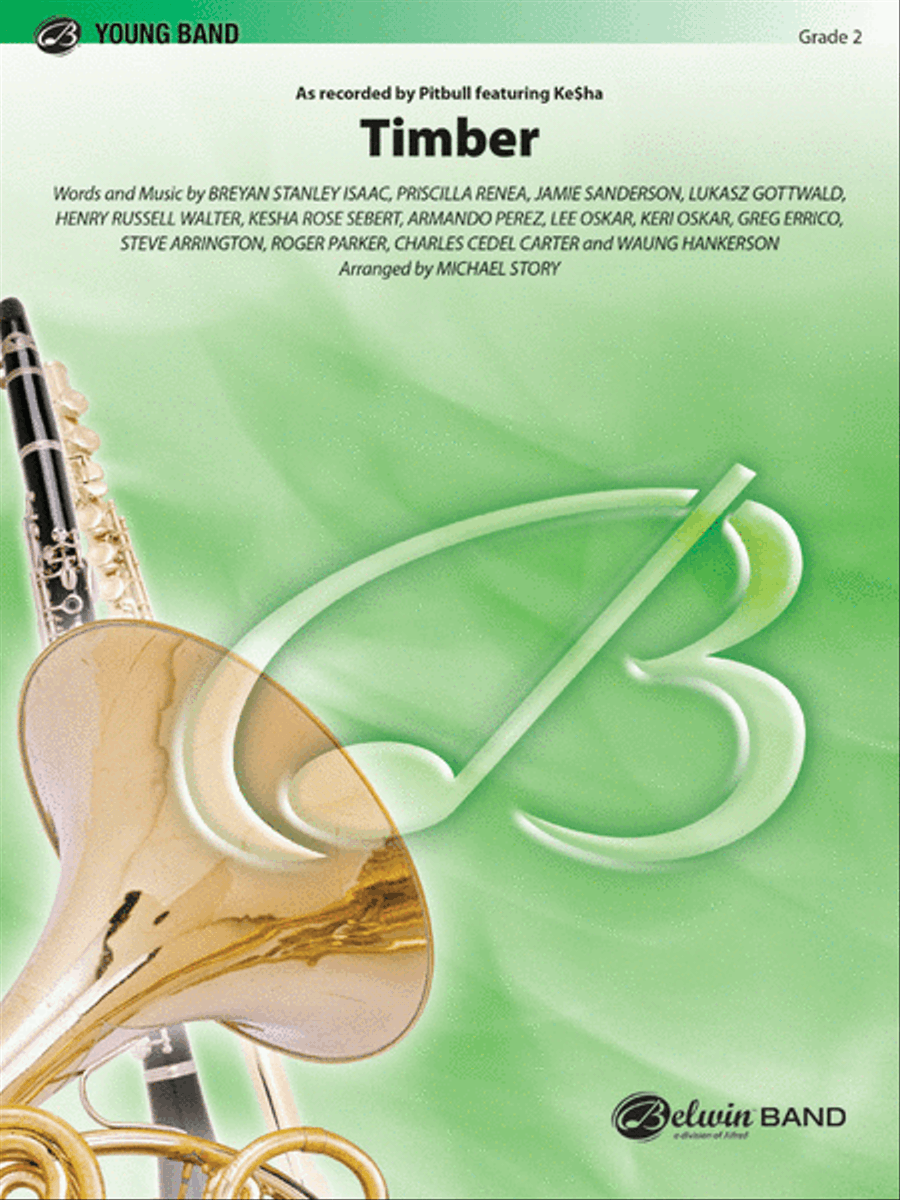 Timber Concert Band scores gallery preview page 1