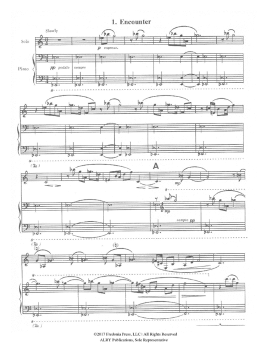Conversations for Viola and Piano Piano Accompaniment scores gallery preview page 2