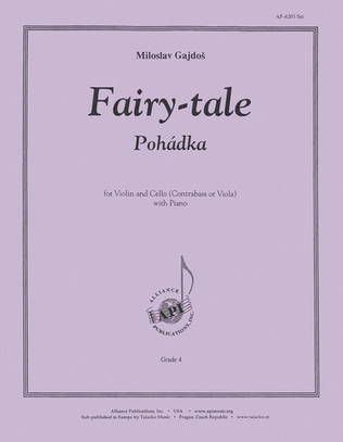 Book cover for Fairytale / Pohadka - Vln, Vc Or Cbs & Pno