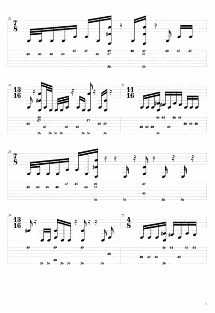 The Pain Of Perception Small Ensemble scores gallery preview page 4