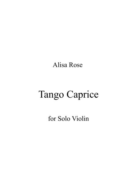 Tango Caprice image number null