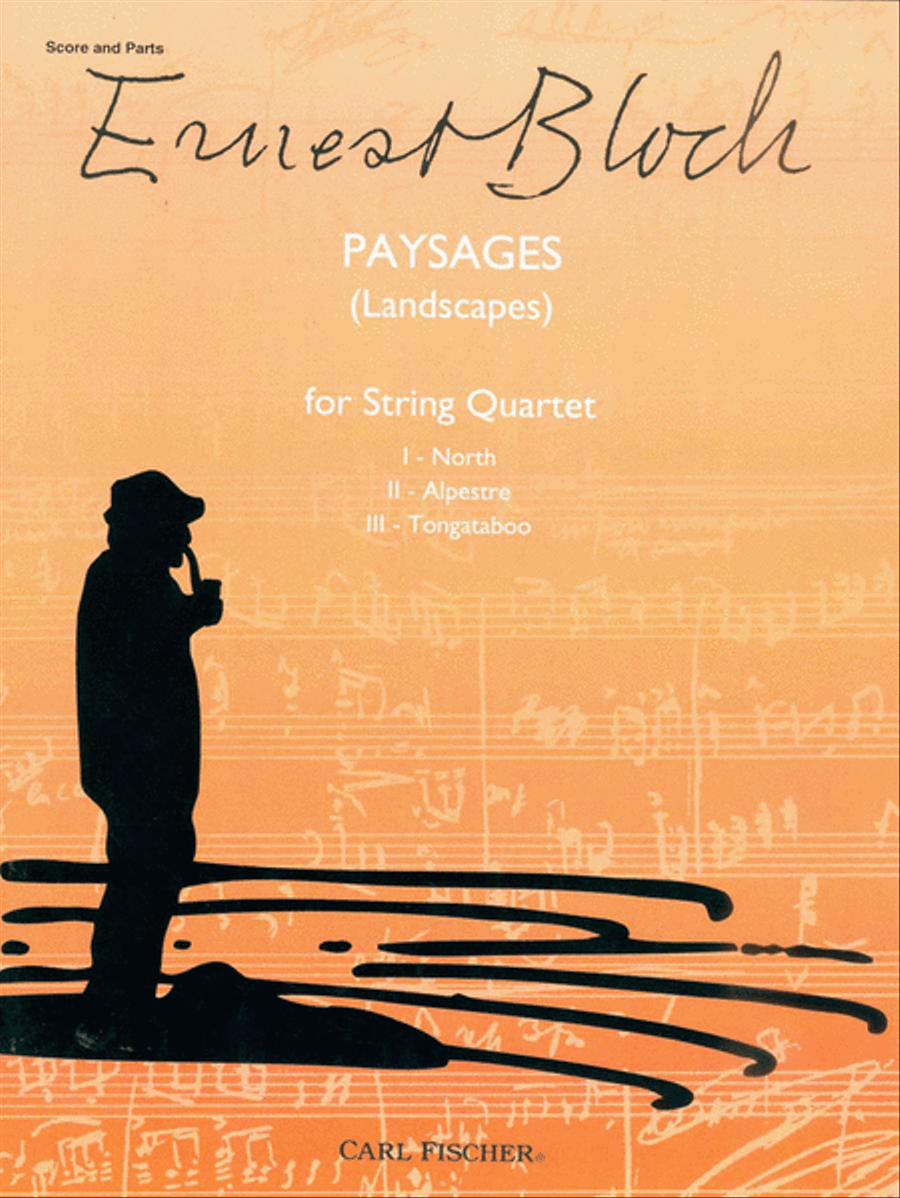 Paysages String Quartet scores gallery preview page 1