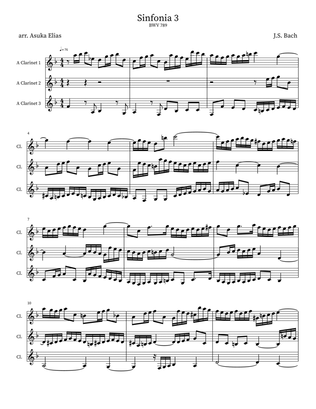 Sinfonia 3 (BWV 789)