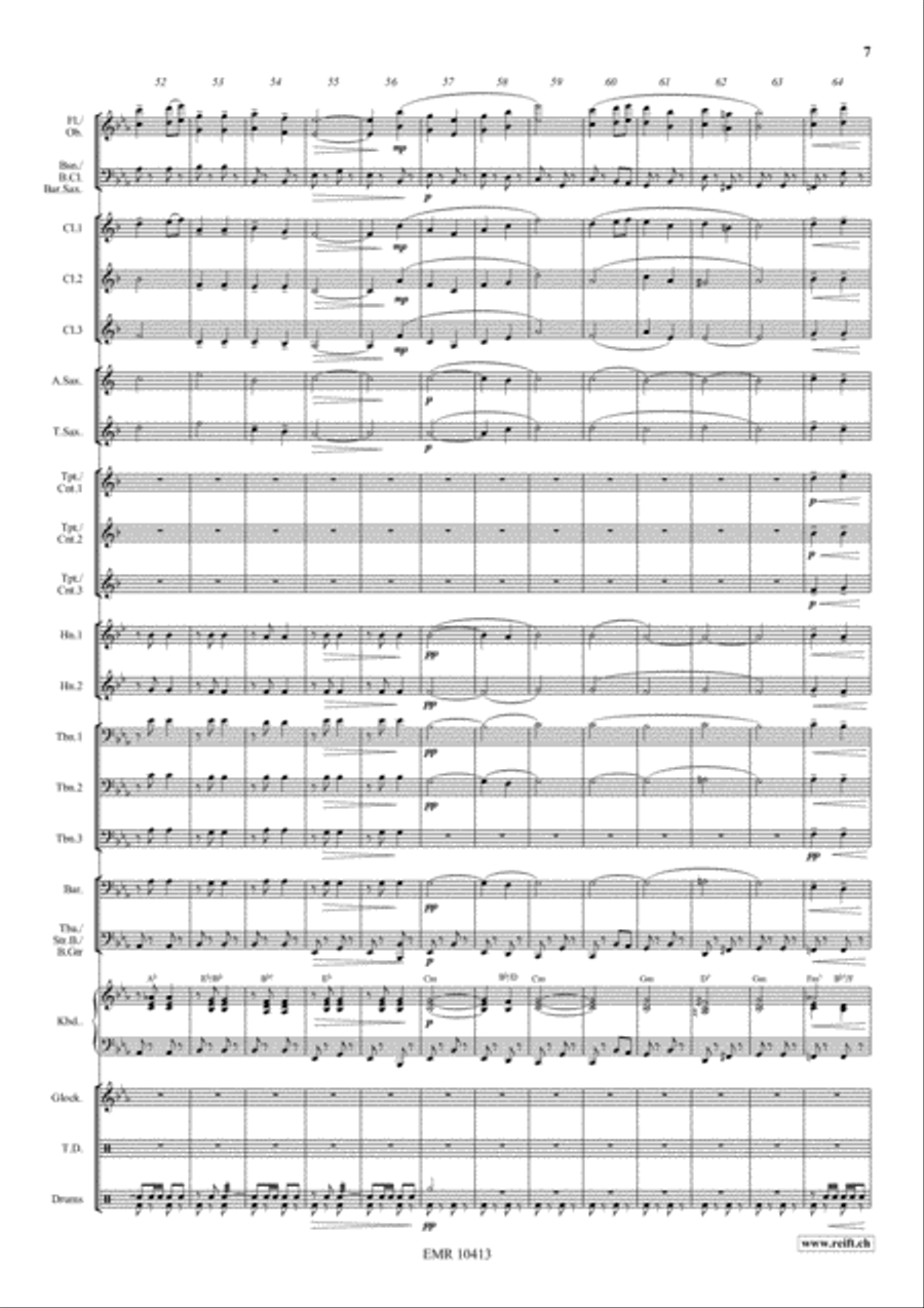 Scotland the Brave Scotland the Brave Concert Band scores gallery preview page 8