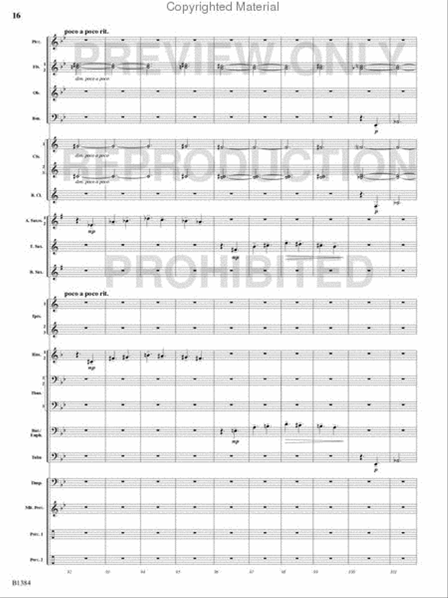 Summer Resounding! Concert Band scores gallery preview page 15