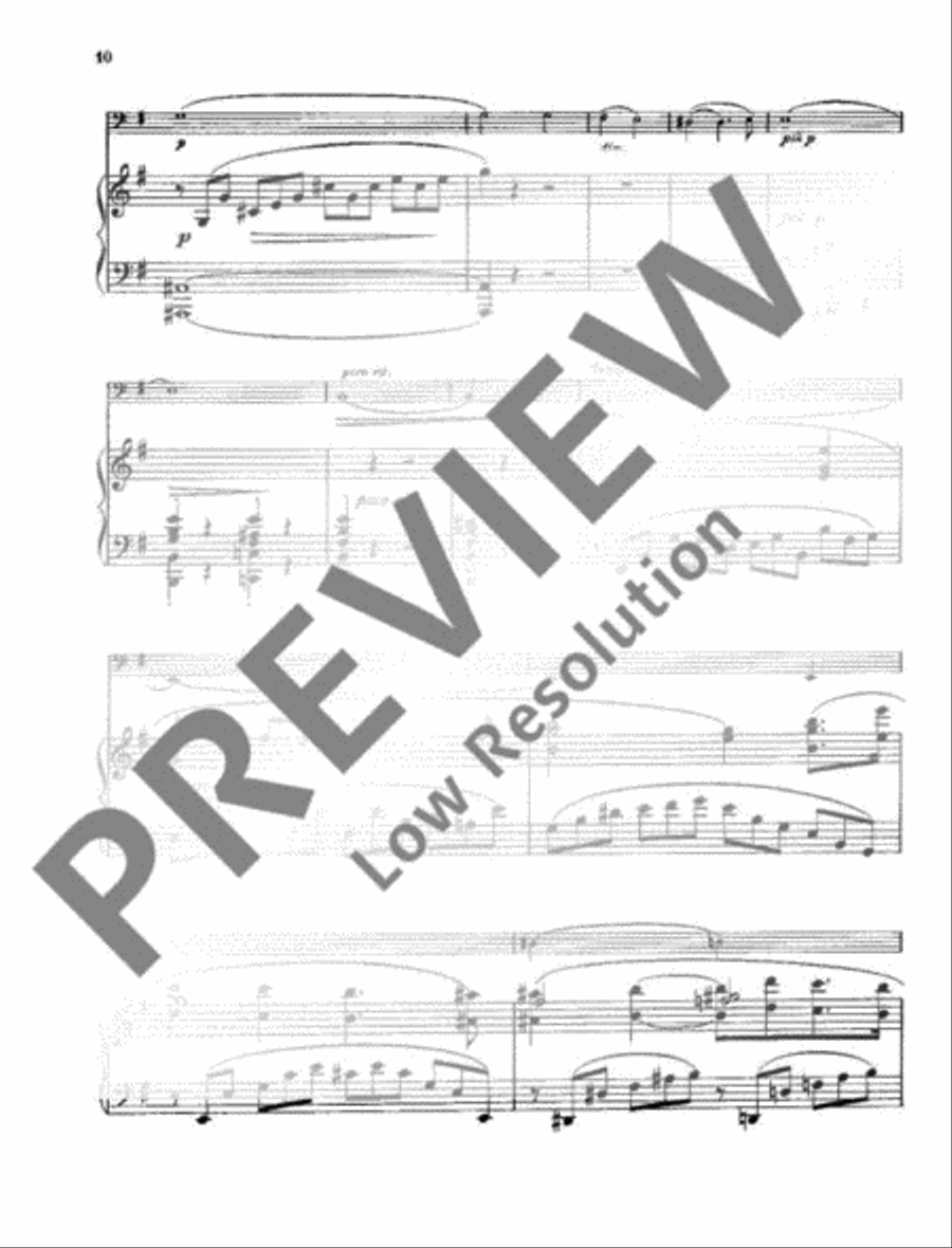 Sonata E minor Sonata E minor Piano Accompaniment scores gallery preview page 13