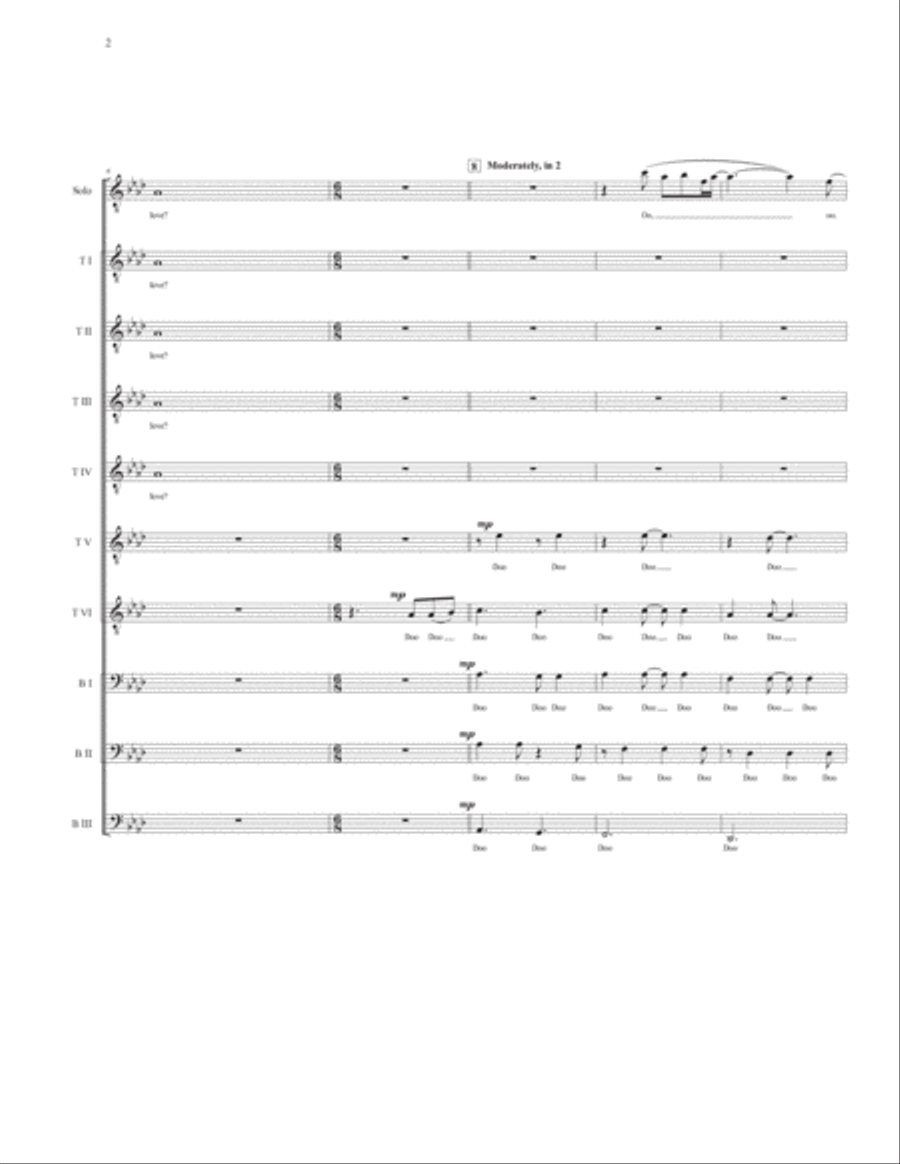 Somebody To Love TTBB scores gallery preview page 3