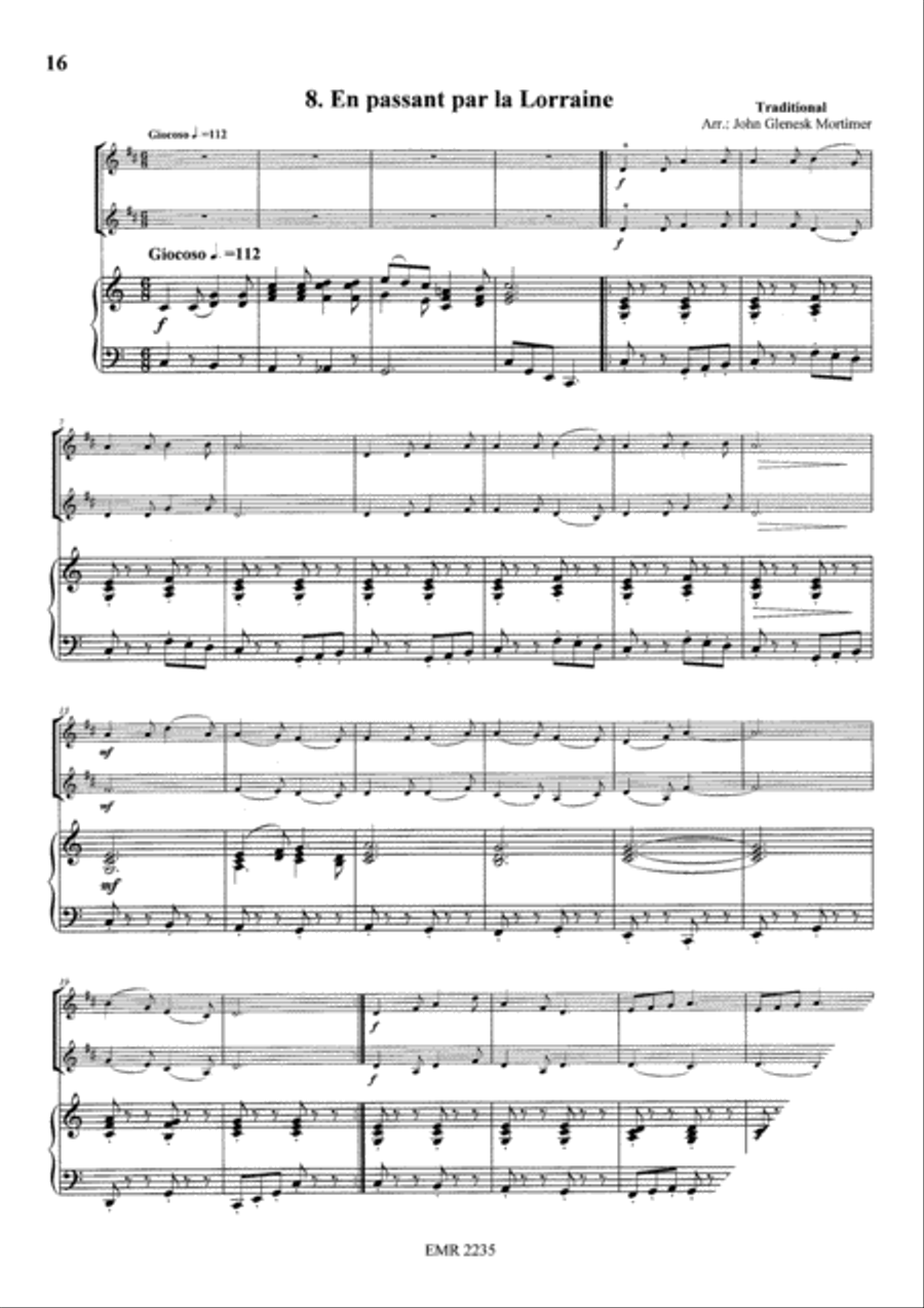 Duos Vol. 2 Clarinet Duet scores gallery preview page 10