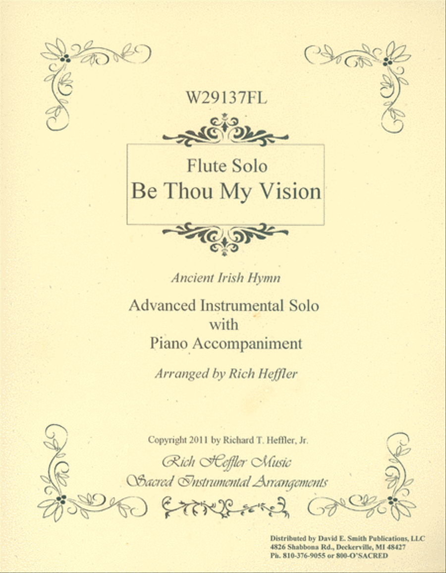 Be Thou My Vision Flute Solo scores gallery preview page 1