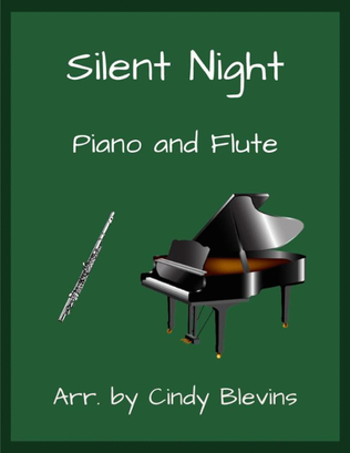 Book cover for Silent Night, for Piano and Flute