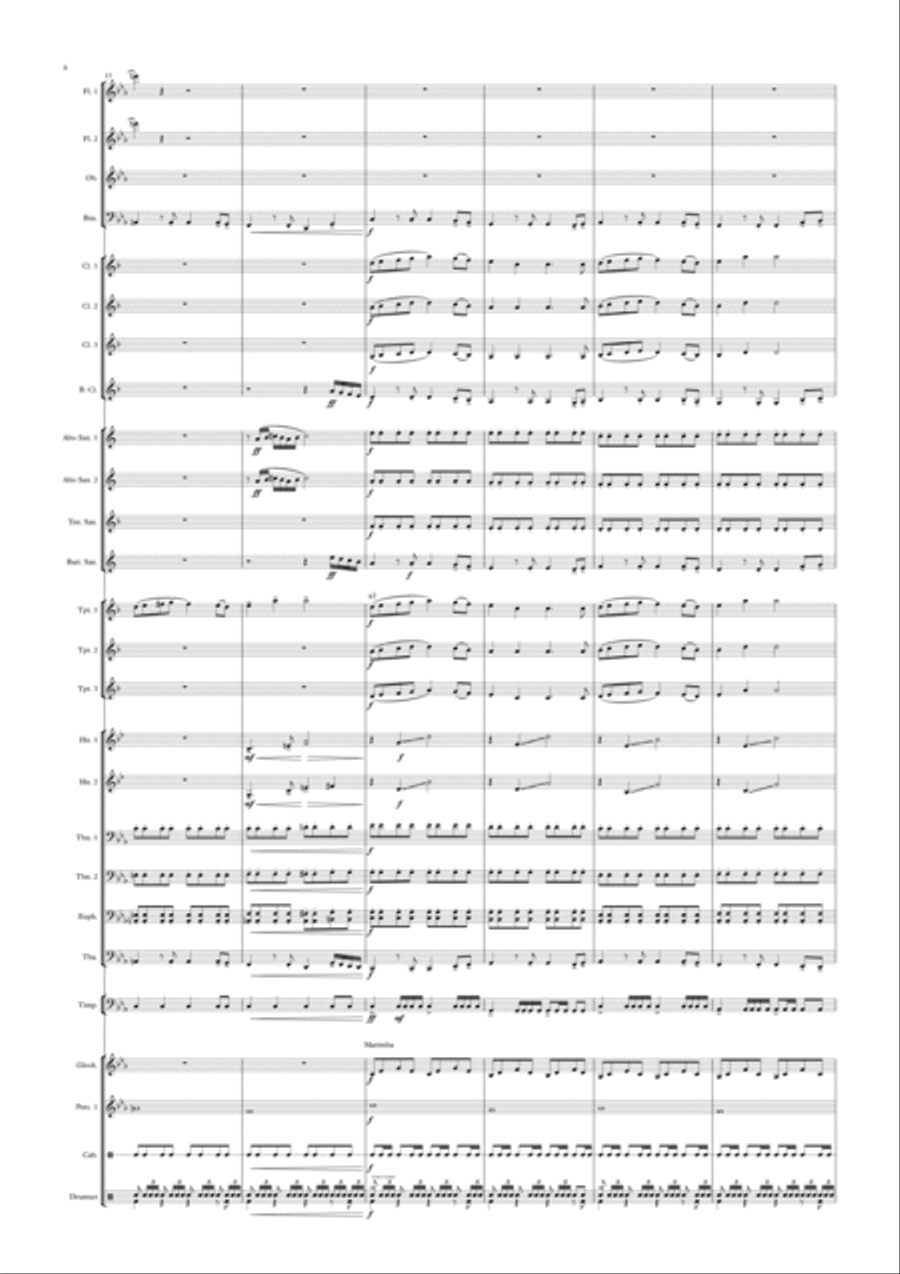 Deuoxtonion Deuoxtonion Concert Band scores gallery preview page 4