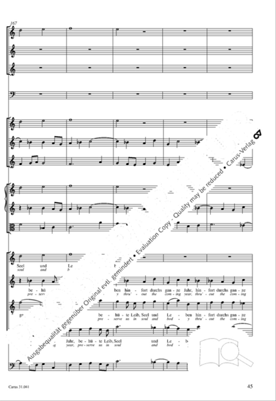 O Lord, we come to praise thee 4-Part scores gallery preview page 46