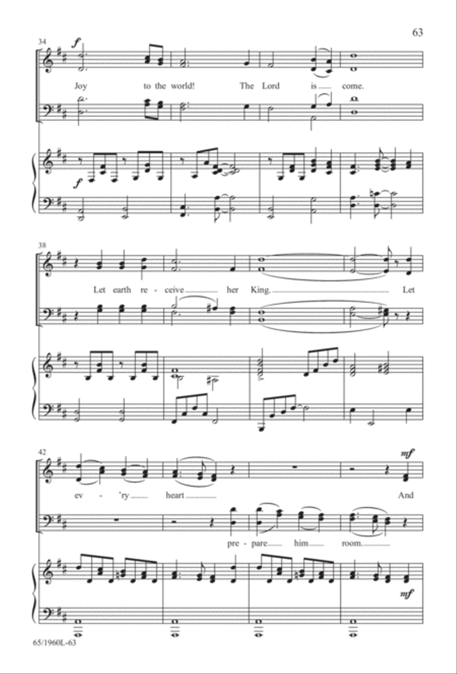 A New Birth...A New Beginning 4-Part scores gallery preview page 64