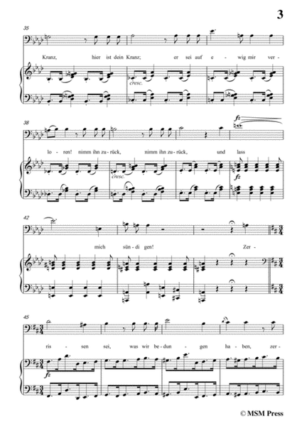 Schubert-Der Kampf,Op.110,in f minor,for Voice&Piano image number null