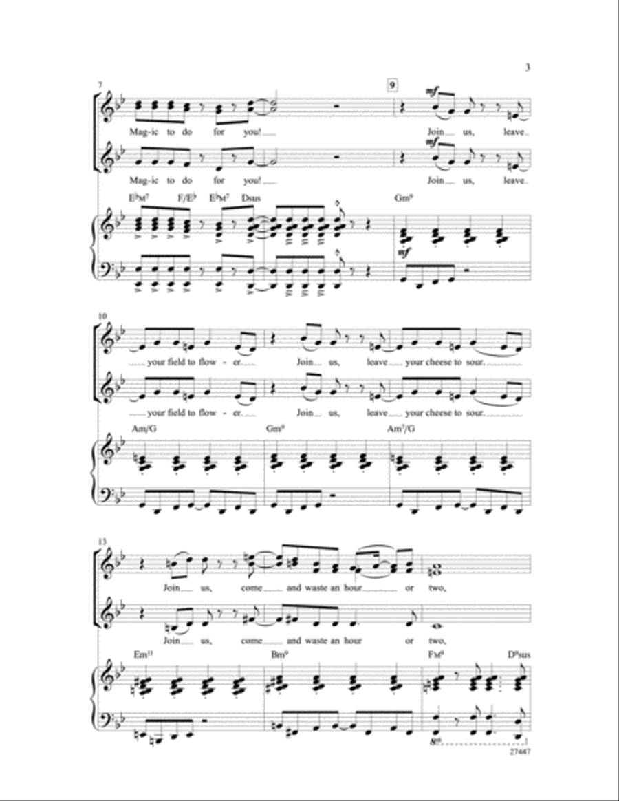 Magic to Do Magic to Do Women's Choir scores gallery preview page 3