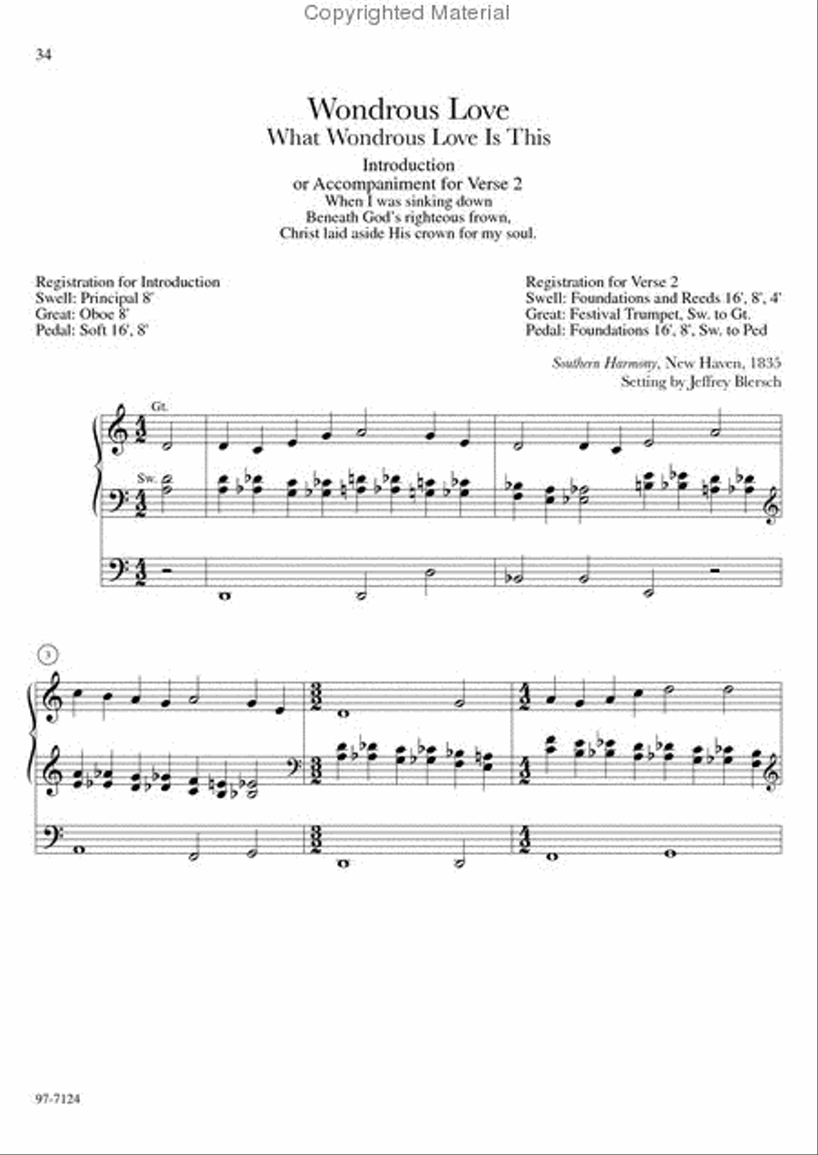 Introductions, Harmonizations, Accompaniments, Interpretations, Vol. 1 Organ scores gallery preview page 9
