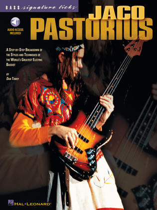 Book cover for Jaco Pastorius