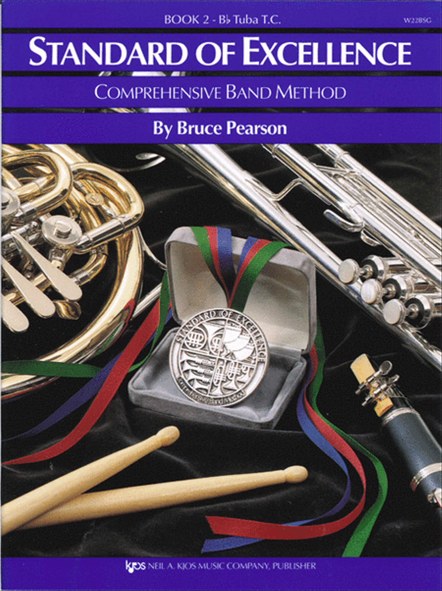 Standard of Excellence Book 2, Tuba T.C. Concert Band Methods scores gallery preview page 1
