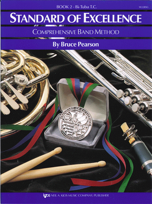 Book cover for Standard of Excellence Book 2, Tuba T.C.