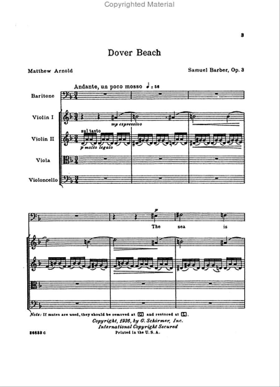 Dover Beach Dover Beach Voice scores gallery preview page 2