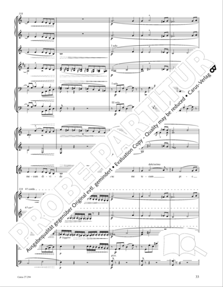 Stabat mater Stabat mater 4-Part scores gallery preview page 34