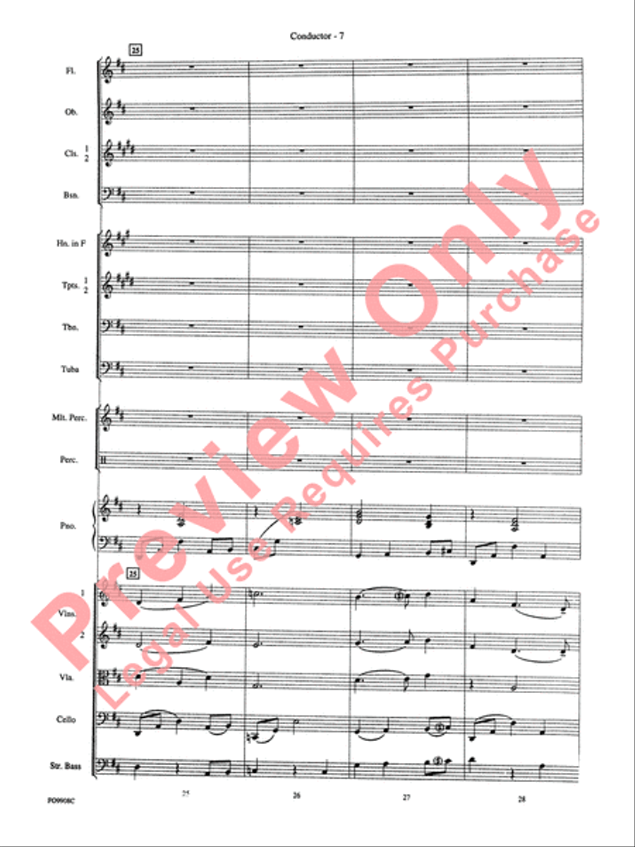 Ashokan Farewell Ashokan Farewell Full Orchestra scores gallery preview page 10