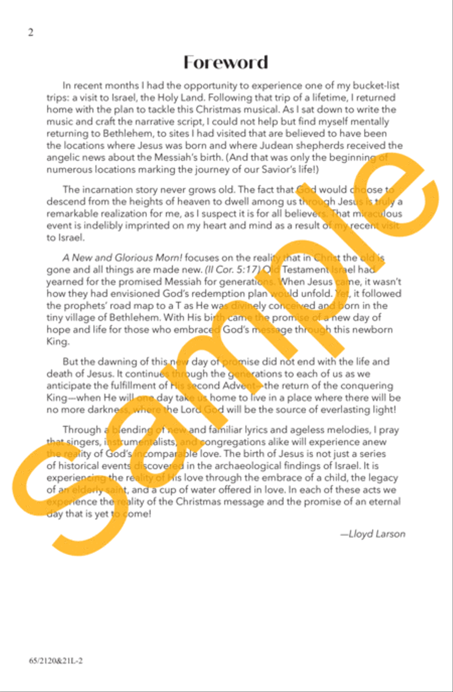 A New and Glorious Morn! - SATB with Performance CD 4-Part scores gallery preview page 3