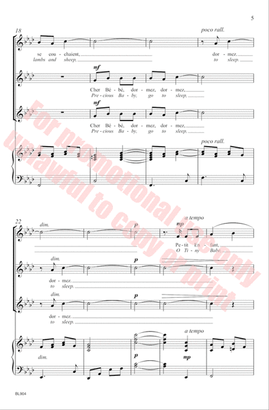 Petit Enfant Petit Enfant SSA scores gallery preview page 6