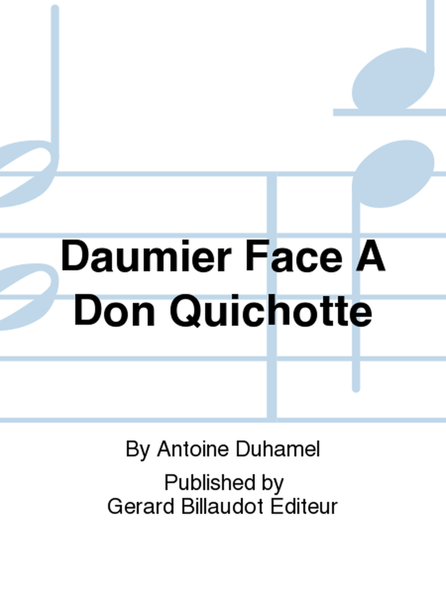 Daumier face a Don Quichotte