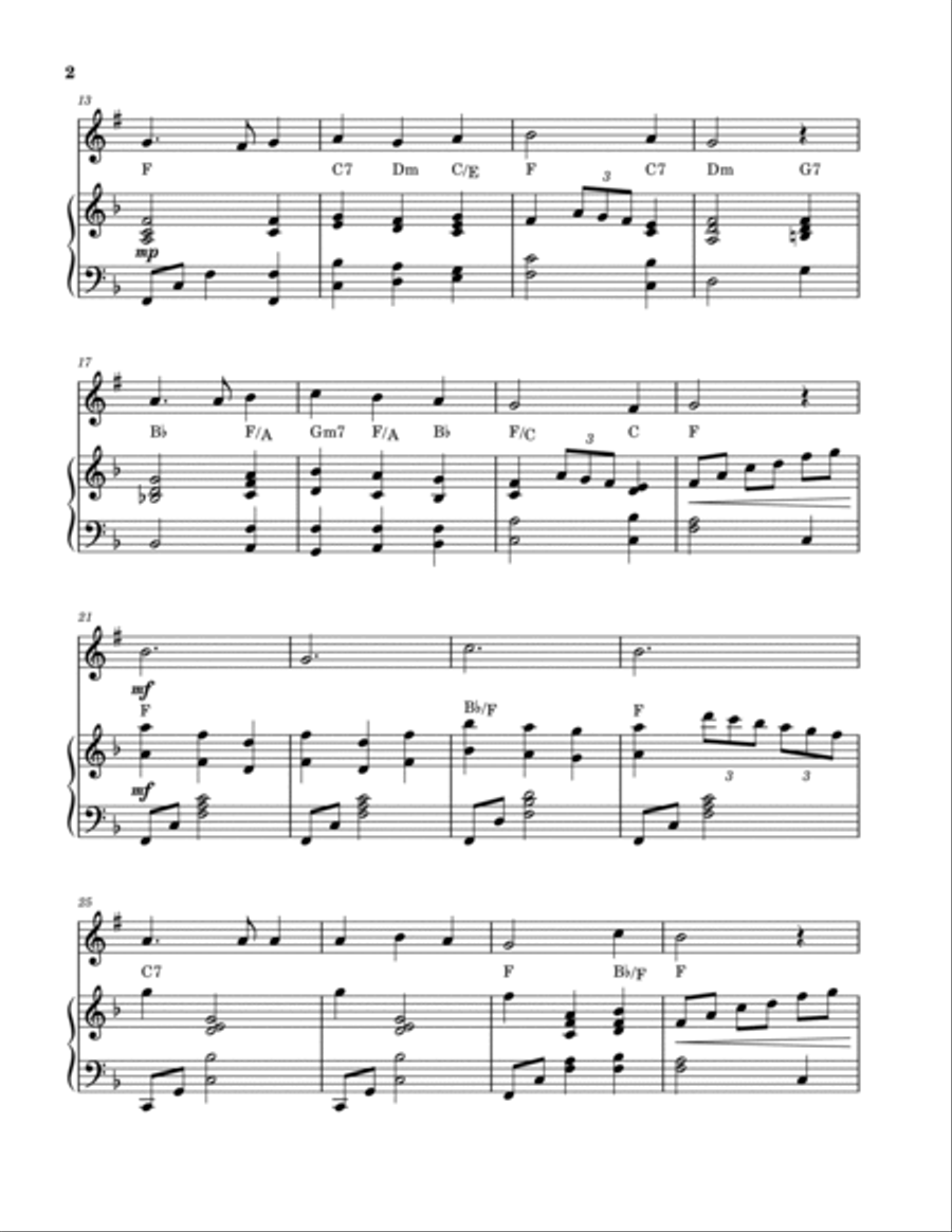 Grace Greater Than Our Sin (Tenor Sax Solo with Piano) Tenor Saxophone scores gallery preview page 2