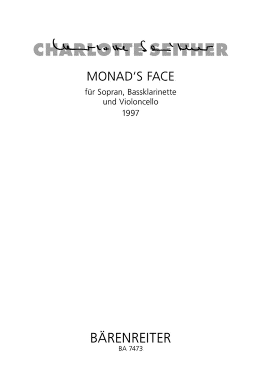 Monads Face for Soprano, Bass Clarinet and Violoncello