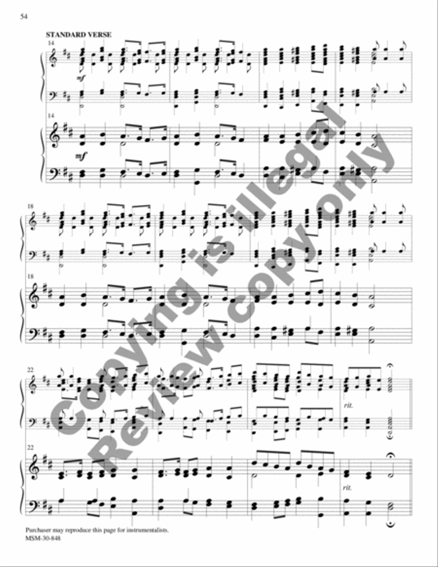 Let Praises Ring, Volume 3 5-Octaves scores gallery preview page 167