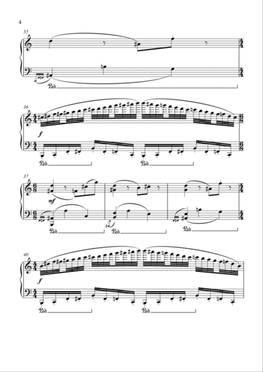 Incognito for Solo Piano Incognito for Solo Piano Piano Solo scores gallery preview page 4