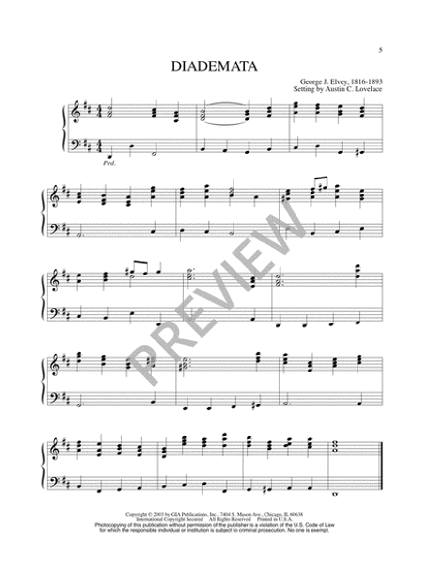 Fifteen Free Harmonizations Organ scores gallery preview page 7