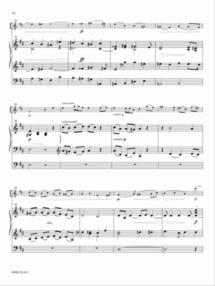 Lyric Andante Organ scores gallery preview page 3