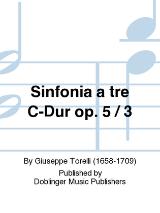Sinfonia a tre C-Dur op. 5 / 3