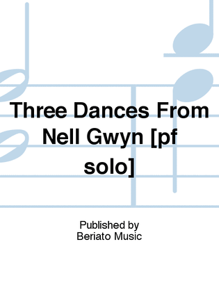Three Dances From Nell Gwyn [pf solo]