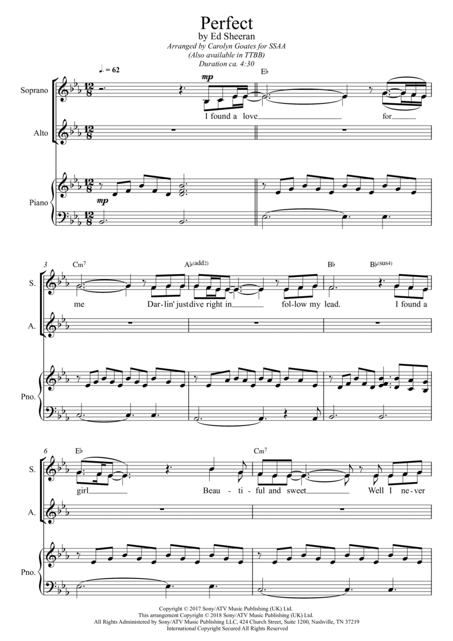 Perfect Perfect SSAA scores gallery preview page 1