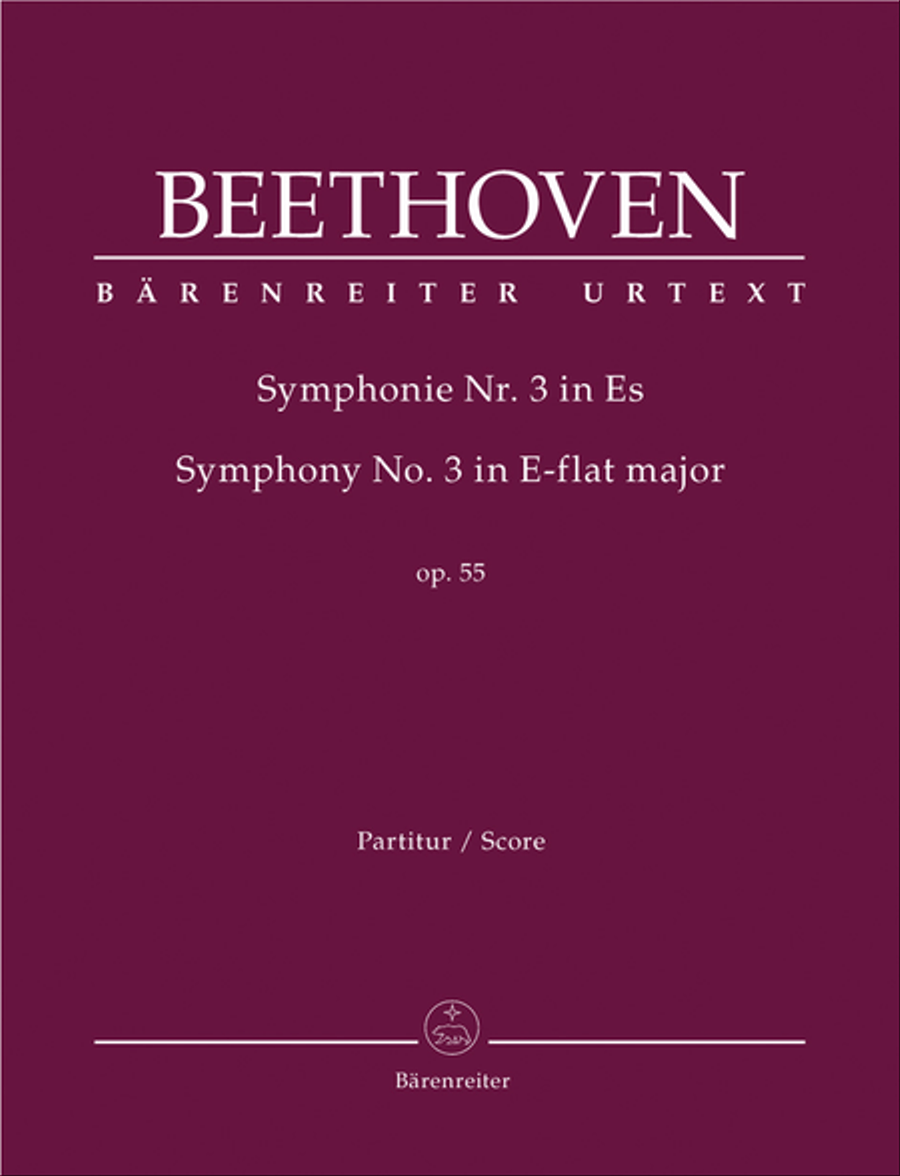 Symphony, No. 3 E flat major, Op. 55 'Eroica' Orchestra scores gallery preview page 1