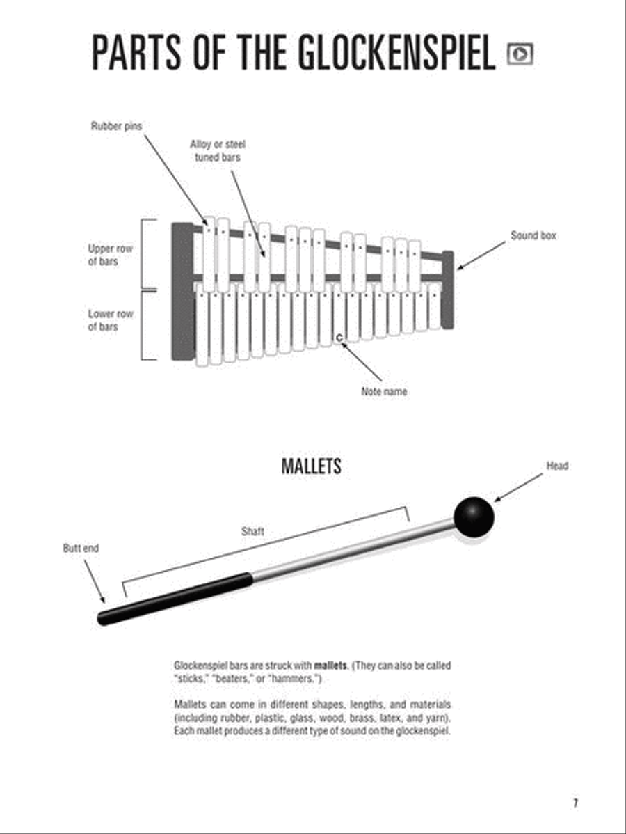 Hal Leonard Glockenspiel Method Glockenspiel scores gallery preview page 9