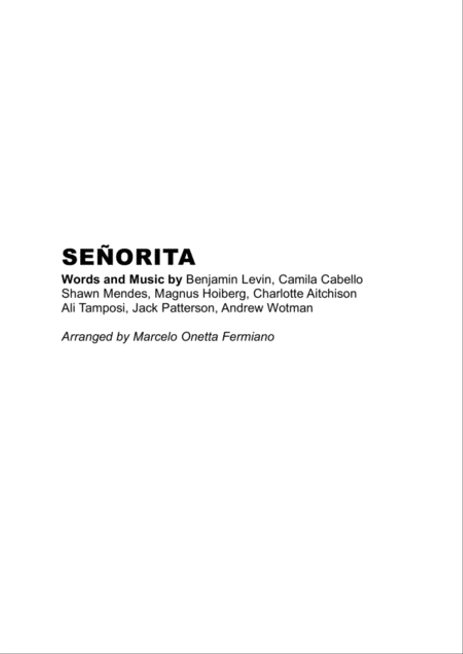 Senorita Set of Parts scores gallery preview page 3