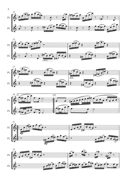 Bach Flute Duet - Allemande image number null