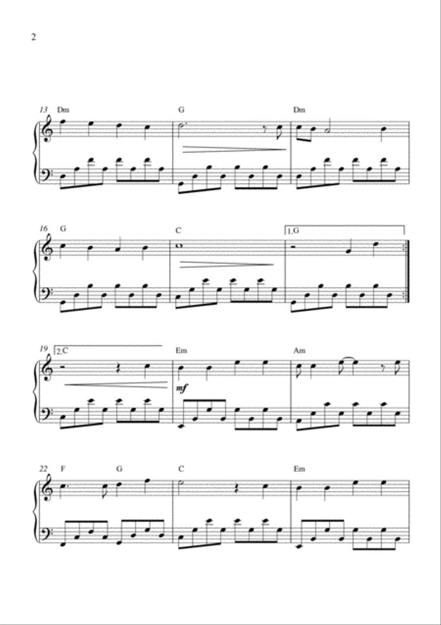 Perhaps Love Perhaps Love Piano Solo scores gallery preview page 2